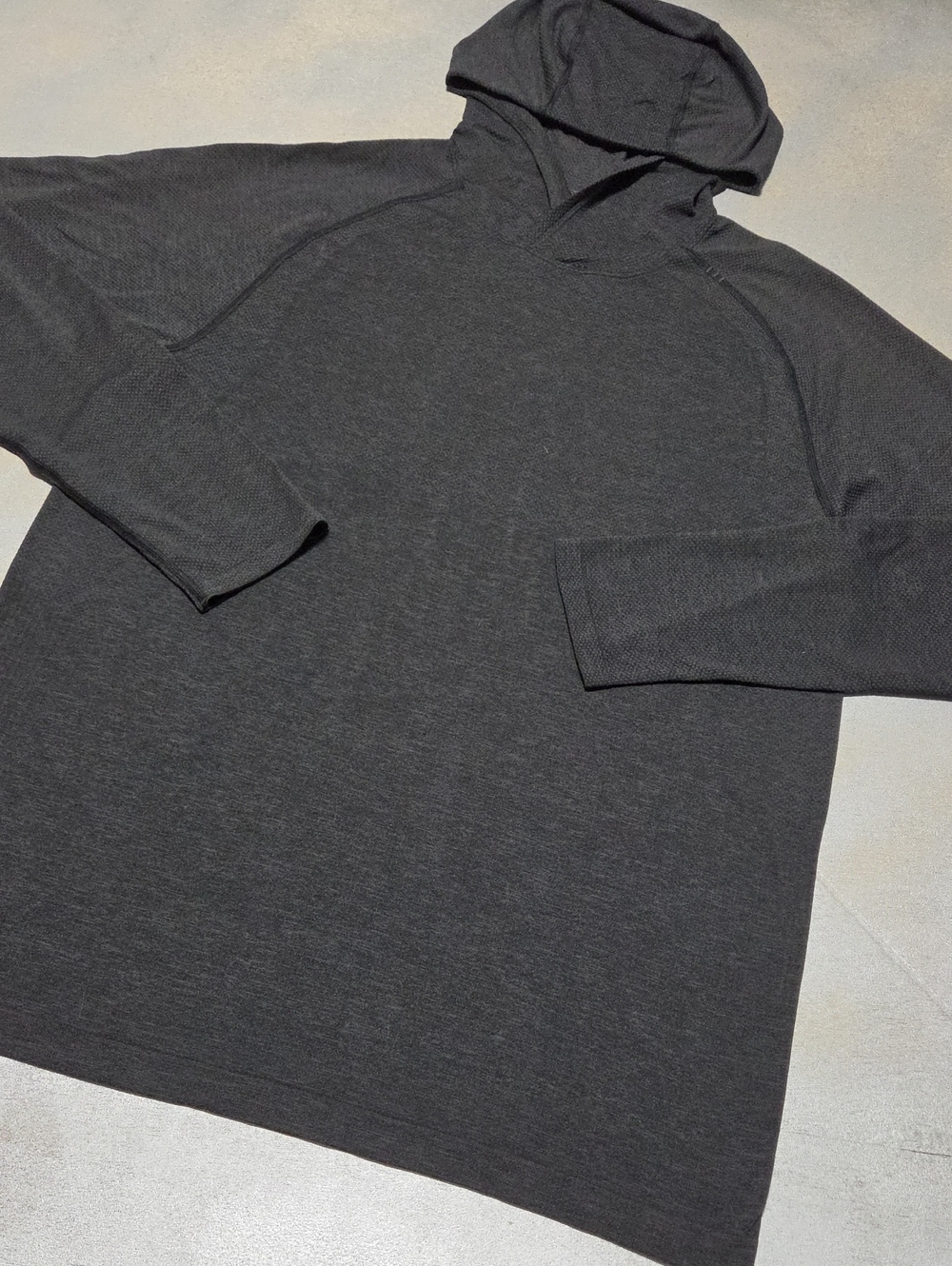 lululemon athletica Men's Charcoal Gray Hooded Pullover